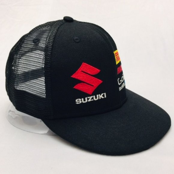 Black Embroidered Cap - Picture 3 of 4